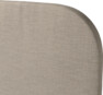 Delux Rundad - Sänggavel, 90-210 cm - Beige