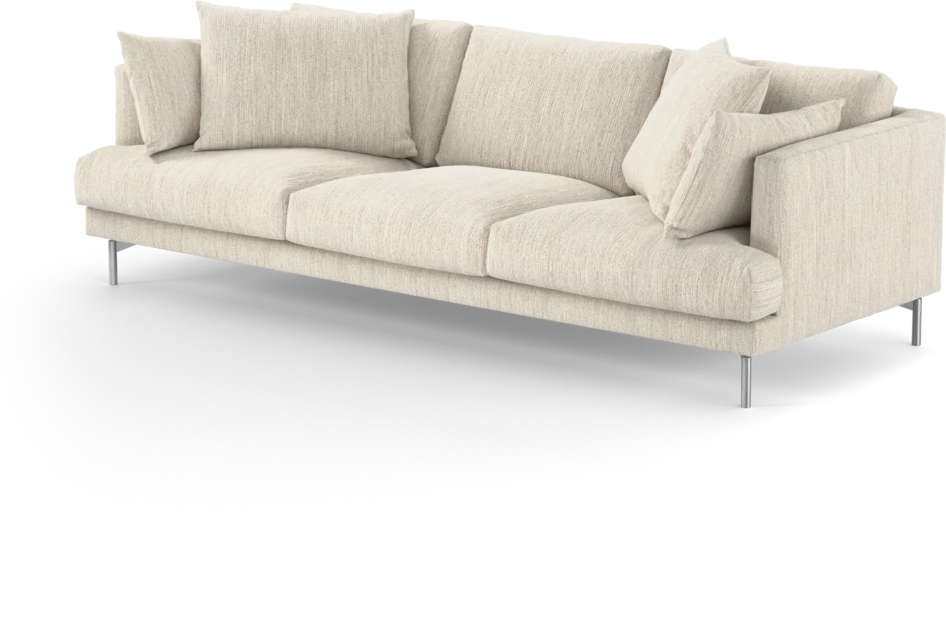 Harper - 4-sits soffa - Vit