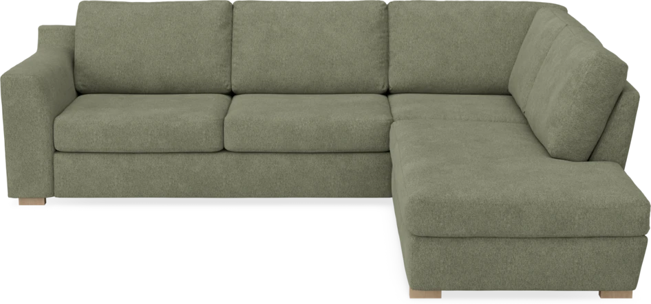 Friday - 2,5-sits soffa med divan höger - Vit