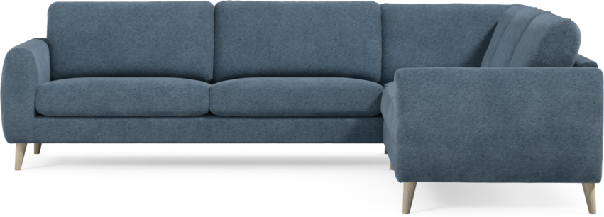 Bridge - Hörnsoffa, 3+2-sits - Blå