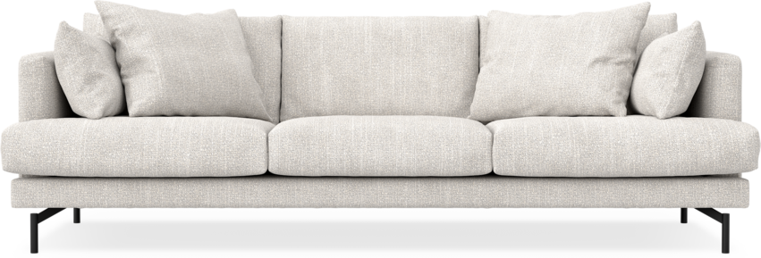 Harper - 4-sits soffa - Grå