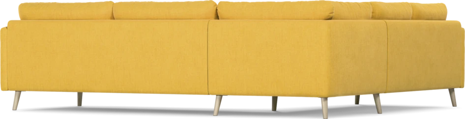 Madison Lux - Hörnsoffa 2+3-sits, hörn 1 - Gul