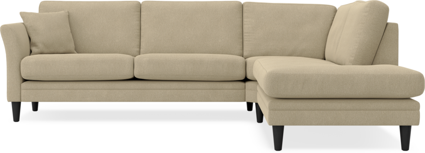 Eden - 2,5-sits soffa med divan - Beige