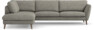 Madison - 3-sits soffa med divan vänster - Vit