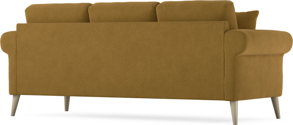 Eden - 3-sits soffa - Gul