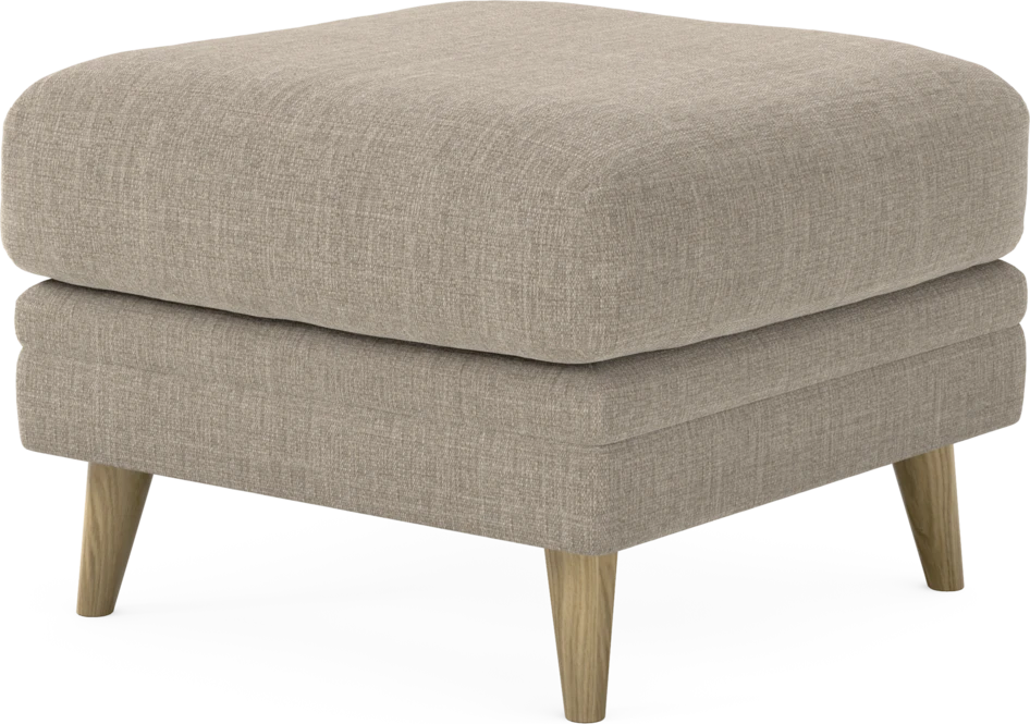 Eden - Fotpall - Beige