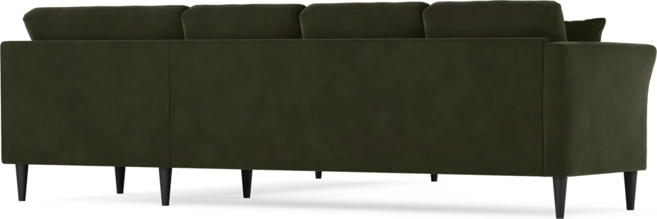 Eden - Hörnsoffa, 3+3-sits - Grön