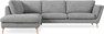 Madison Lux - 3-sits soffa med divan vänster - Vit