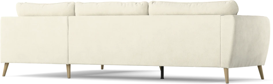 County - 2,5-sits soffa med divan höger - Vit
