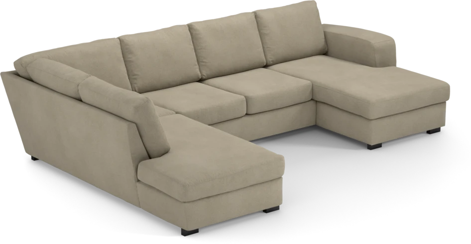 Friday - 3-sits soffa med divan vänster och schäslong höger - Beige