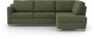 Friday - 2,5-sits soffa med divan höger - Grön