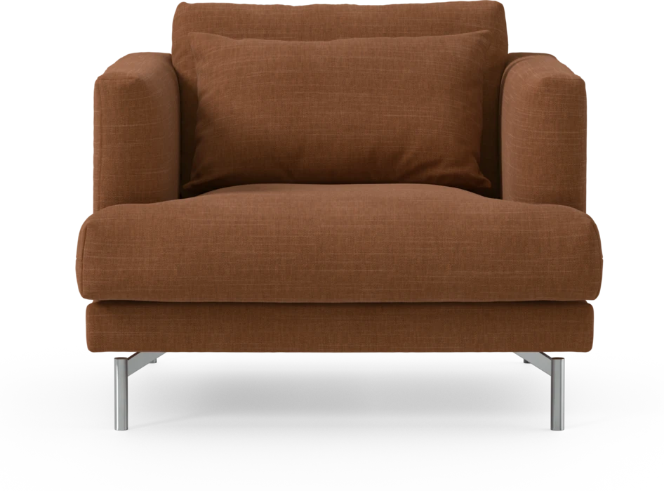 Harper - Fåtölj, 75 cm - Orange