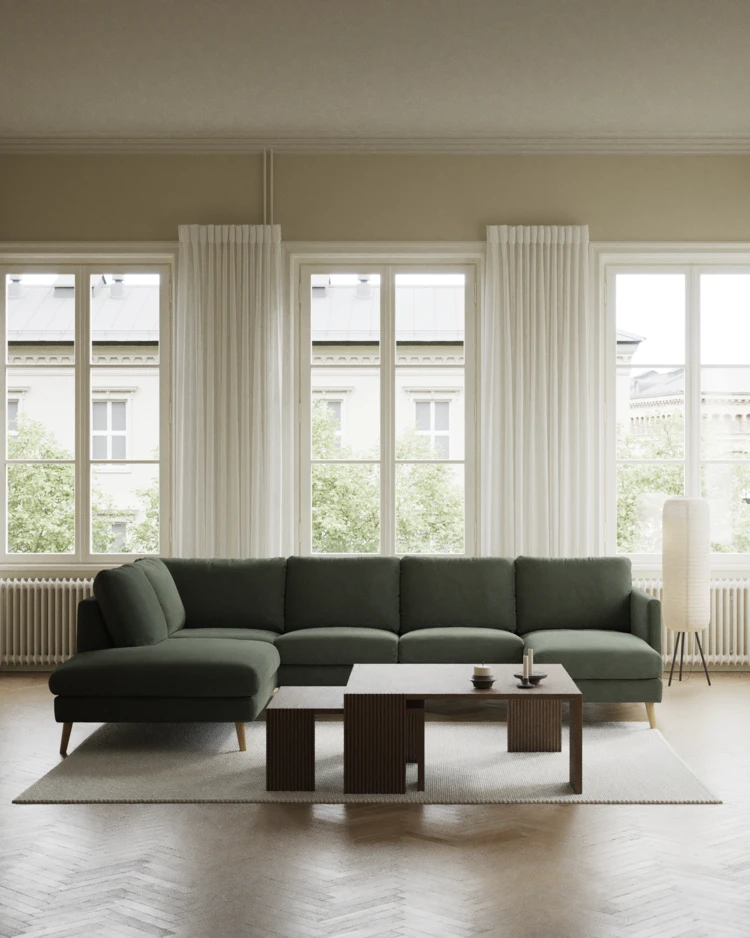 Madison Lux - 2-sits soffa med divan vänster och schäslong höger - inspiration