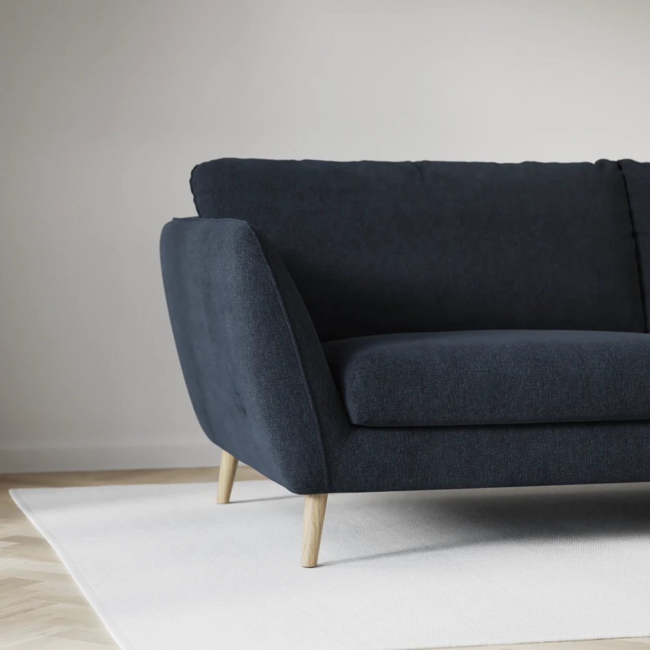 Madison Klädsel - Klädsel till 3-sits soffa - Blå
