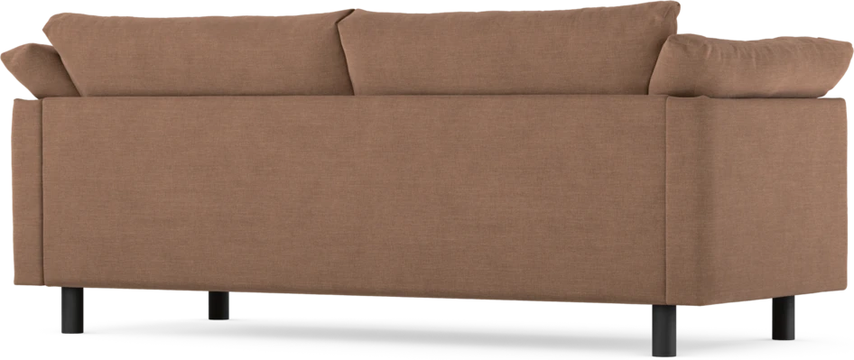 Cherrie - 2,5-sits soffa, fast klädsel - Orange