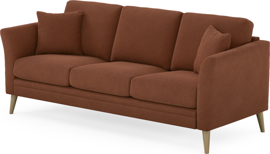 Eden - 3-sits soffa - Orange