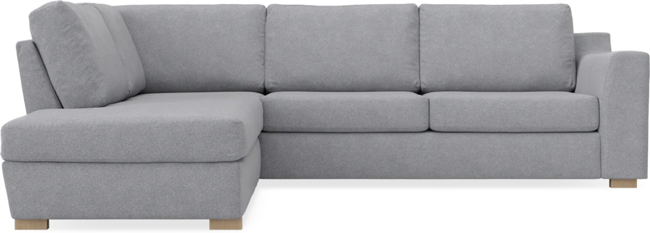 Friday - 2,5-sits soffa med divan vänster - Grå