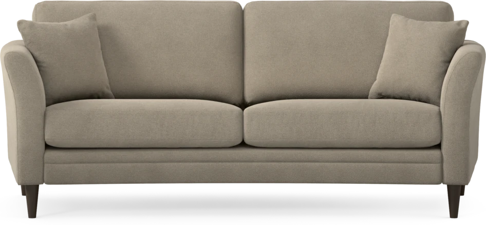 Eden - 2,5-sits soffa svängd - Beige