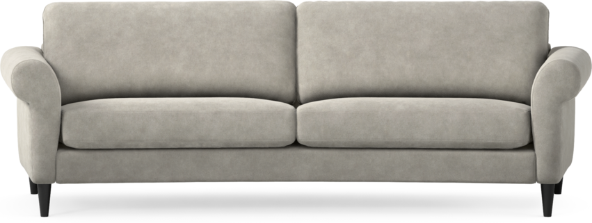 Bridge - 3-sits soffa svängd - Grå