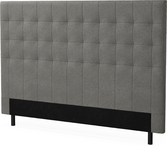 Delux Trensad - Sänggavel, 90-210 cm - Grå
