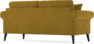 Eden - 2,5-sits soffa - Gul