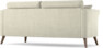 Eden - 2,5-sits svängd - Beige