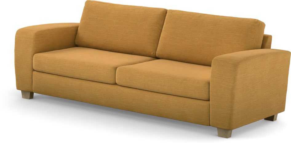 Friday - 3-sits soffa - Gul
