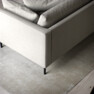 Harper - 3-sits soffa, hel dyna - Beige