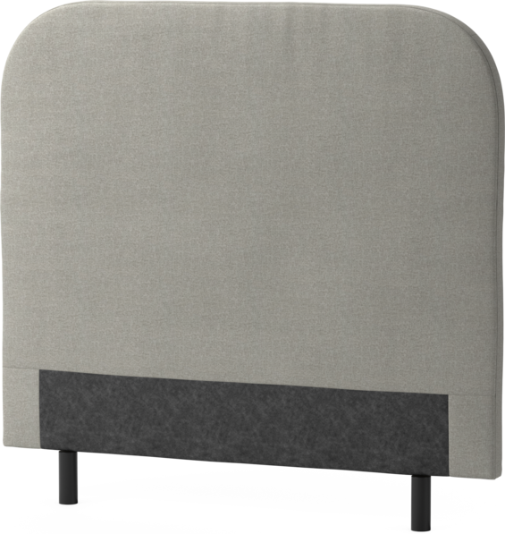 Delux Rundad - Sänggavel, 90-210 cm - Grå