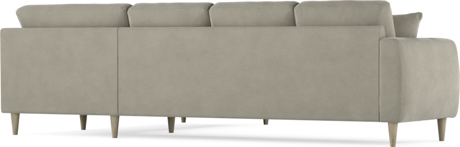 Eden - Hörnsoffa, 3+2-sits - Brun
