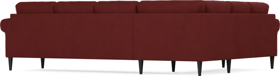 Eden - Hörnsoffa, 2+3-sits - Röd