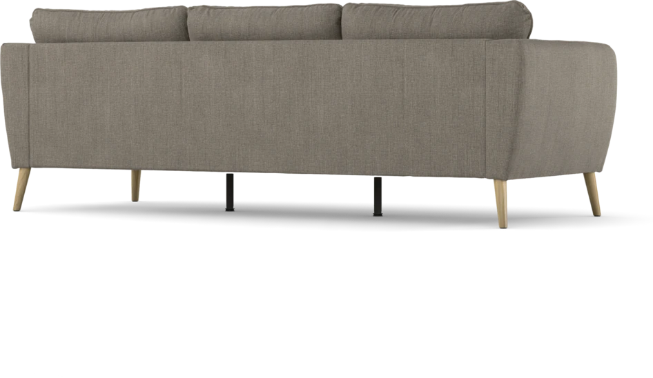 County - 3-sits soffa - Brun