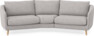 Madison - 3-sits soffa svängd, 90 cm - Beige