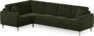 Eden - Hörnsoffa, 1+3-sits - Grön