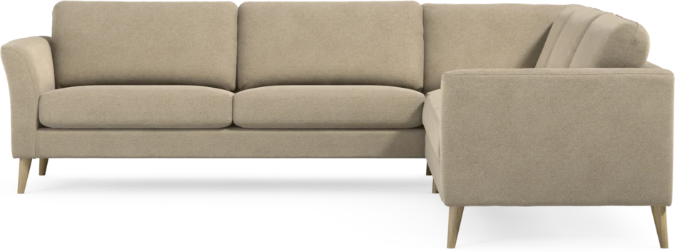 Bridge - Hörnsoffa, 3+3-sits - Beige