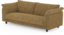 Cherrie - 3-sits soffa, hel dyna, fast klädsel - Gul