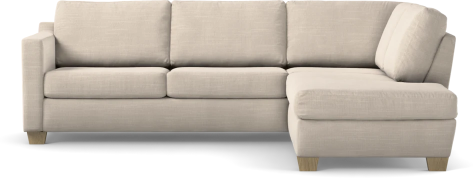 Friday - 2,5-sits soffa med divan höger - Beige