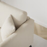 Eden - 3-sits svängd - Beige
