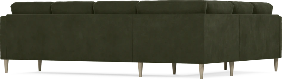 Eden - Hörnsoffa, 2+3-sits - Grön