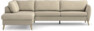 County - 2,5-sits soffa med divan vänster - Beige