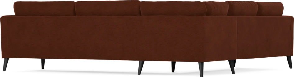 Bridge - Hörnsoffa, 2+3-sits - Orange