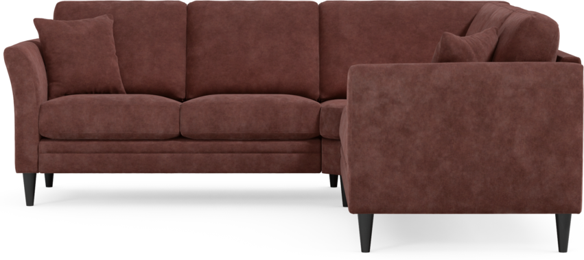 Eden - Hörnsoffa, 2+2-sits - Röd