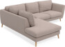 Madison - 2-sits soffa med divan vänster - Beige