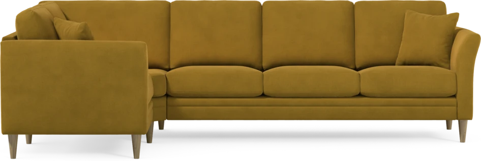 Eden - Hörnsoffa, 1+3-sits - Gul