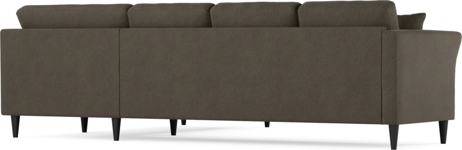 Eden - Hörnsoffa, 3+2-sits - Brun
