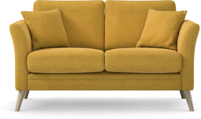 Eden - 2-sits soffa - Gul