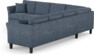 Eden - Hörnsoffa 3+3 - Blå