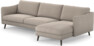 Madison - 3-sits soffa med schäslong höger - Beige
