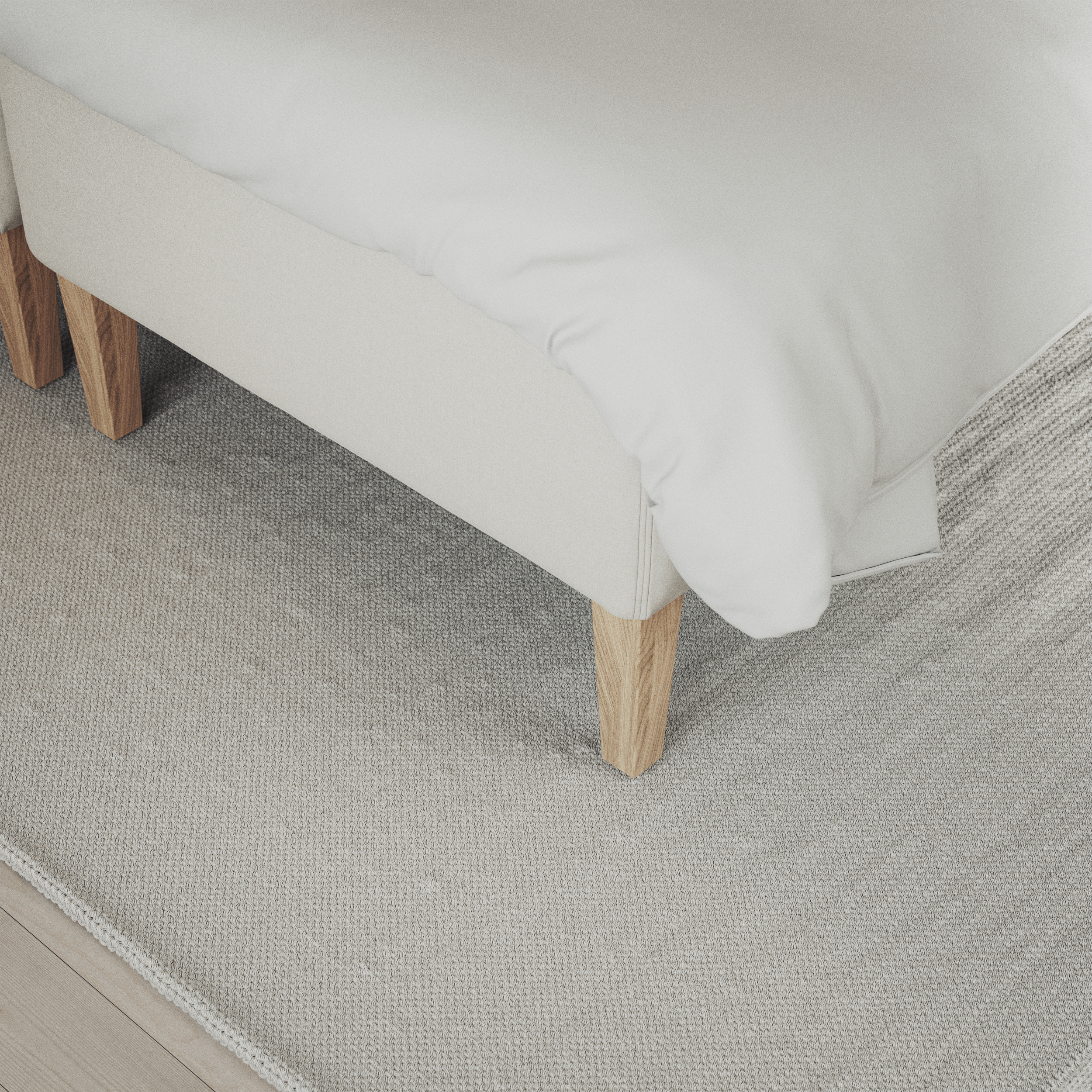 Delux Exclusive - Kontinentalsäng, enkelsäng 120 cm med bäddmadrass och sängben - inspiration