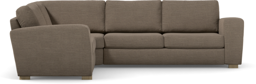 Friday - Hörnsoffa, 1,5+2,5-sits - Brun